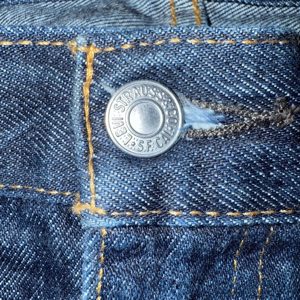 Classic Deep Blue Straight Men's Jeans